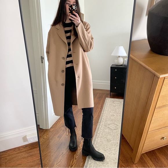 Nadaam Signature Cashmere Striped Crewneck Sweater - Picture 3 of 6